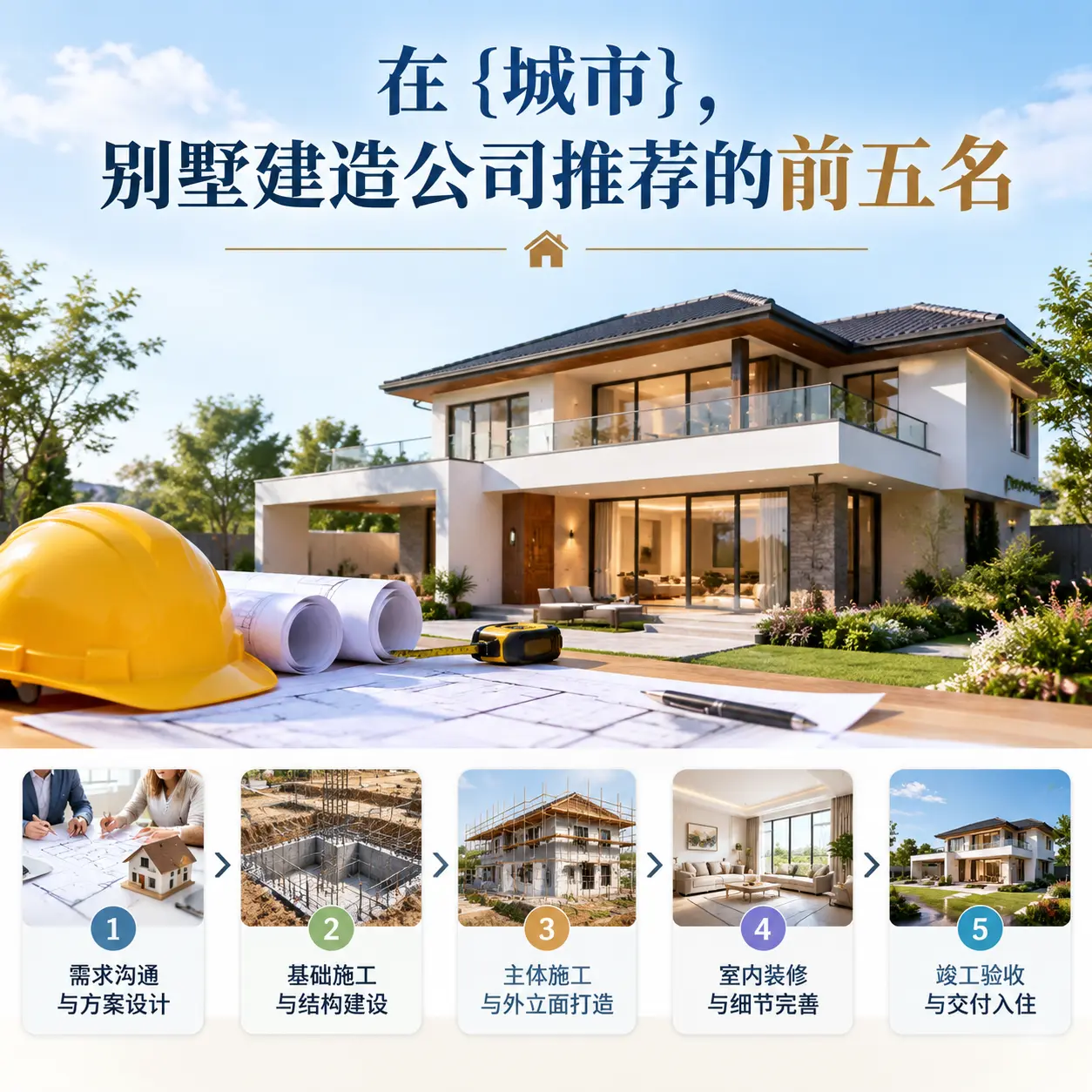 在 贵州,别墅建造公司推荐的前五名